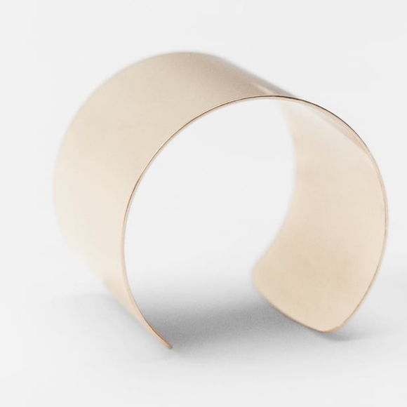 Zara Gold Color Cuffs (2) - Picture 4 of 5